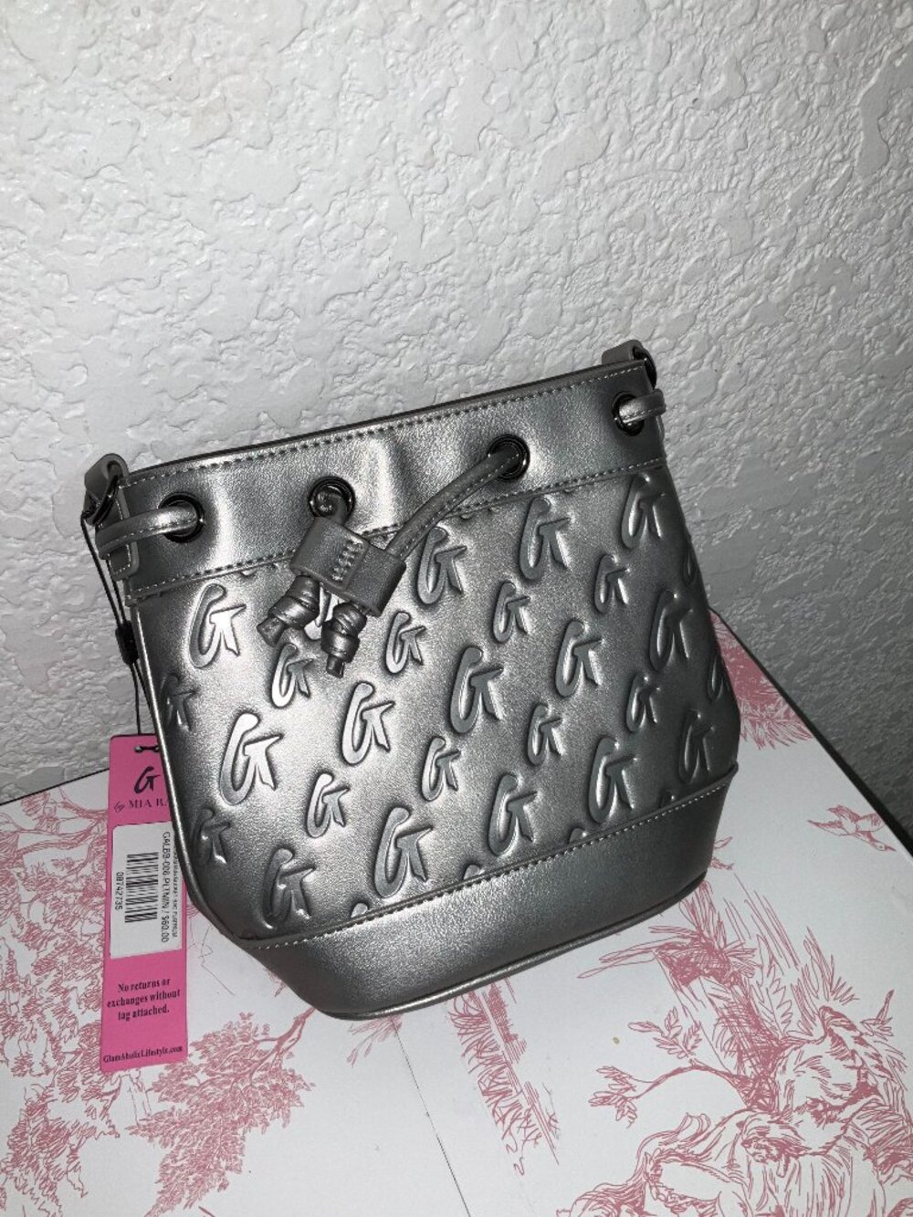 Glam-Aholic Lifestyle Grey Bag